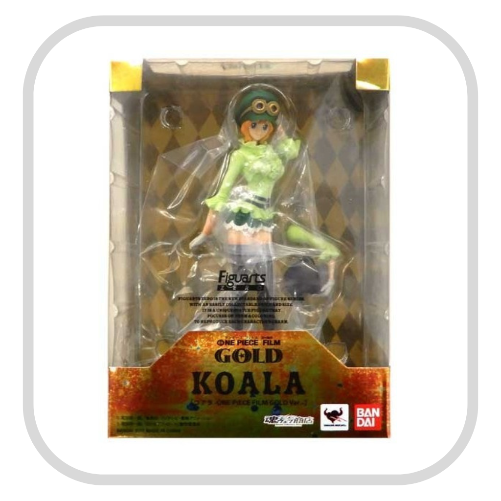 BANDAI Figuarts Zero Koala ONE PIECE FILM GOLD Ver. PVC Figure Premium