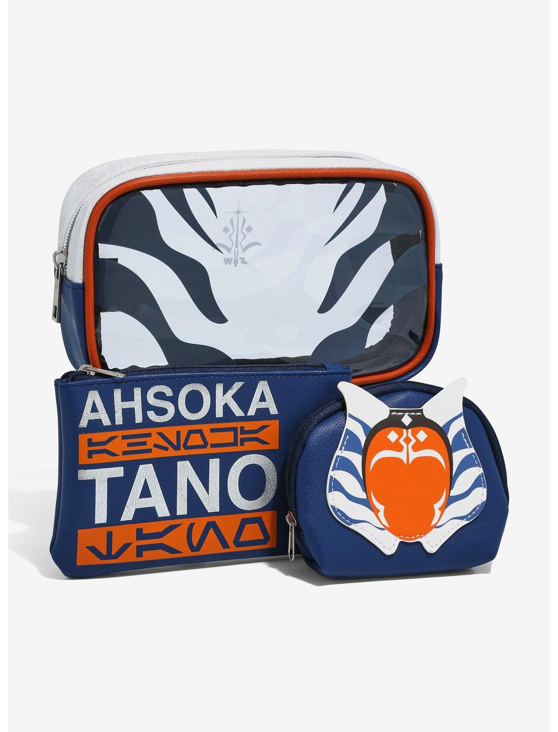 Star Wars: The Clone Wars Ahsoka Tano Set Bolsas Cosmetiqueras - BoxLunch Exclusive