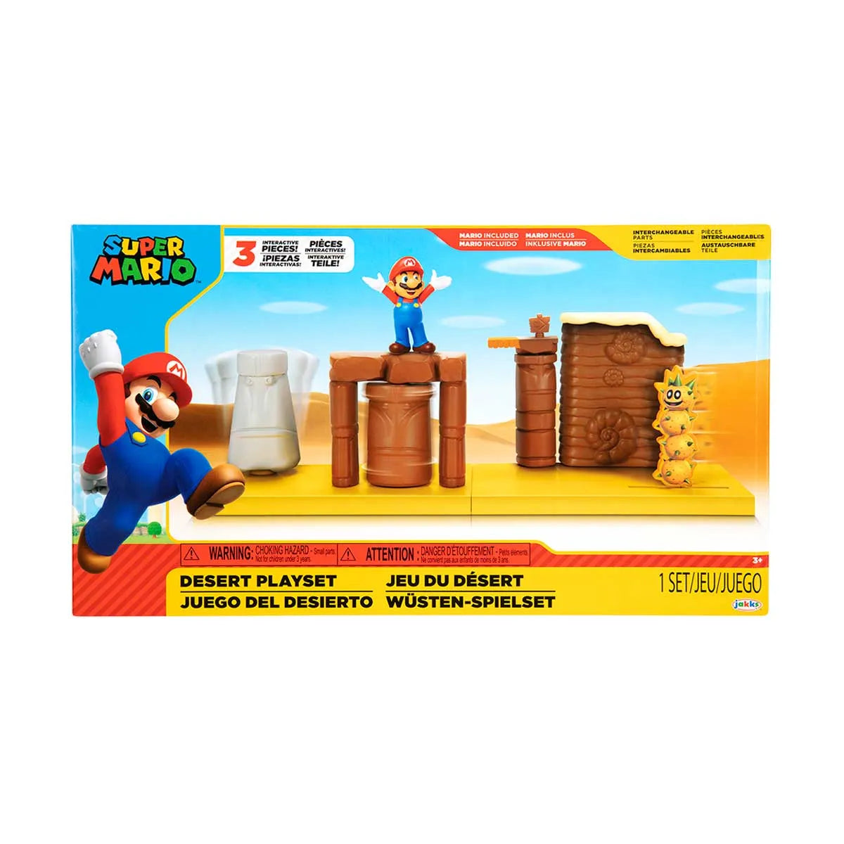 Jakks Pacific Super Mario Playset Desierto