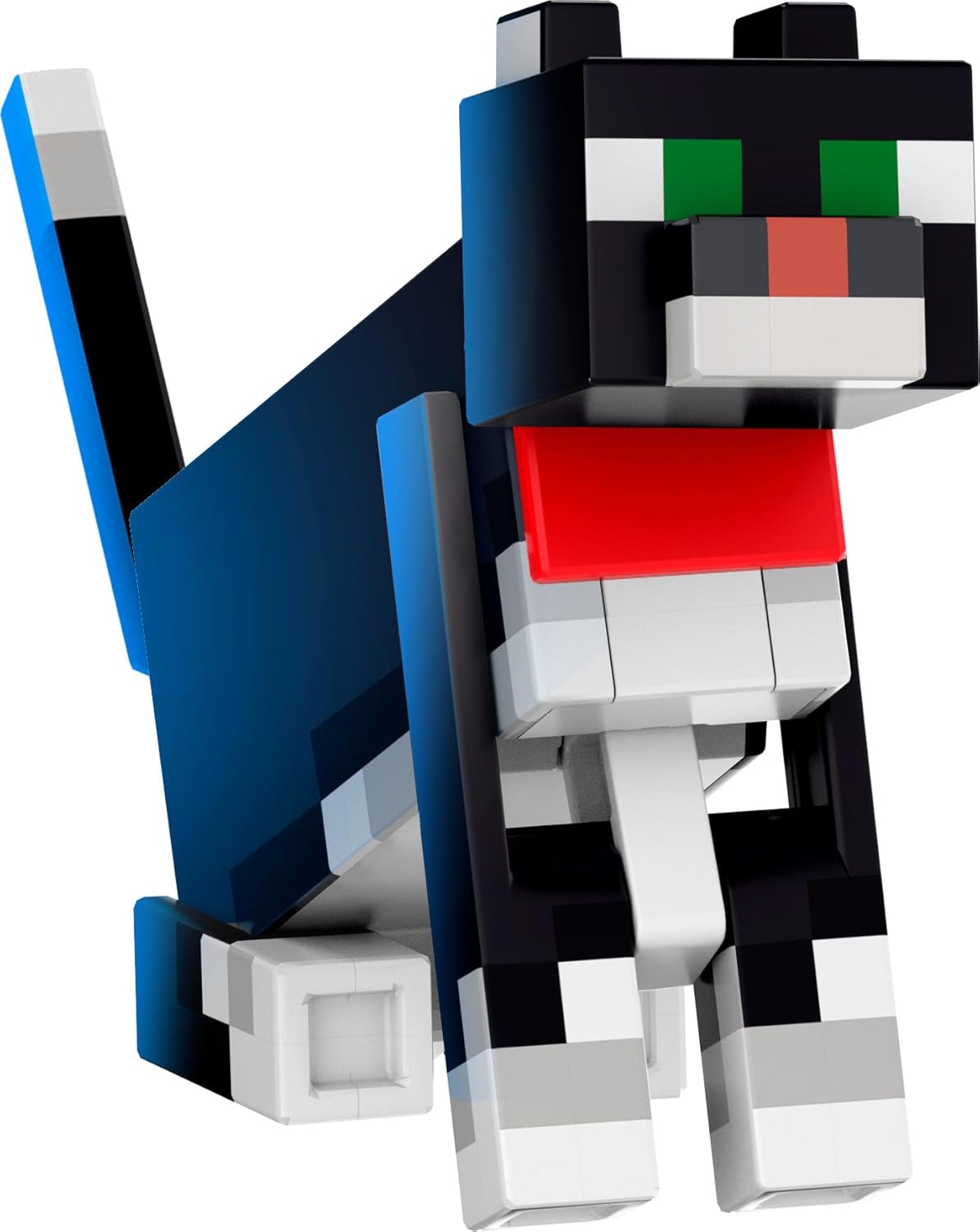 Minecraft Diamond Level Tuxedo Cat