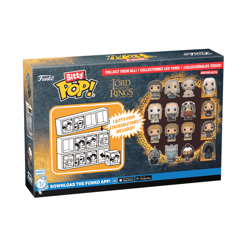 Bitty Pop! Funko The Lord Of The Rings 4 Pack