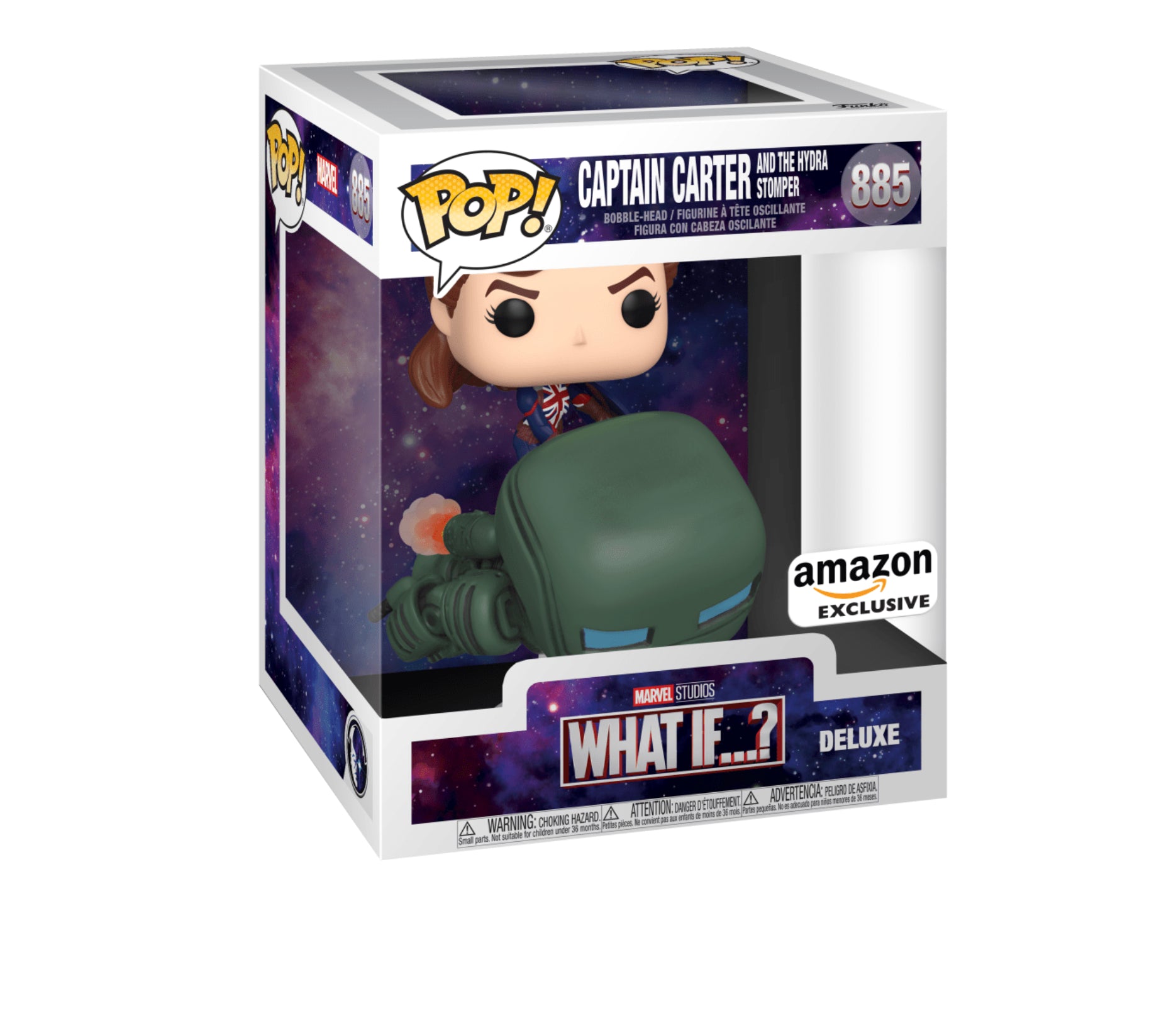 Funko Pop! Captain Carter And The Hydra Stomper #885 Amazon Exclusive