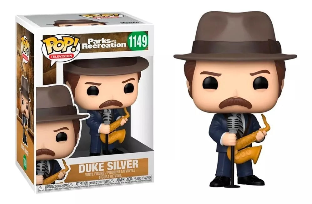 Duke Silver #1149 Parks and Recreation Funko Pop! Television
