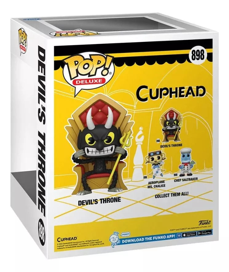 Devil's Throne 898 Cuphead Funko Pop! Deluxe