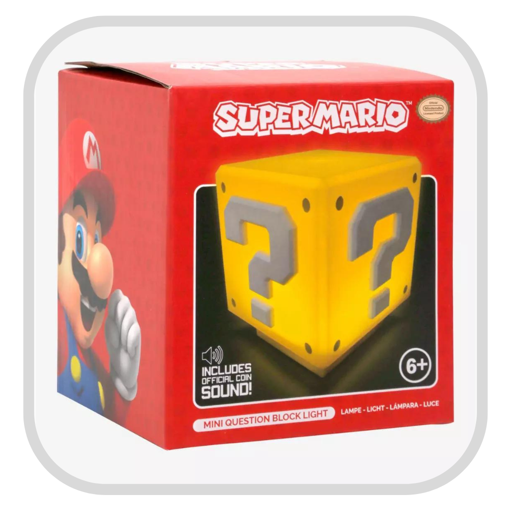 Paladone Super Mario Mini Question Block Lampara (p) – HERO ZONE