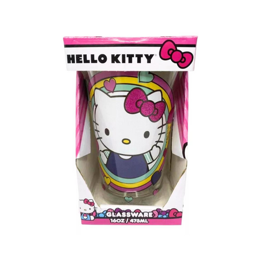 Vaso De Vidrio Hello Kitty Ice Cream