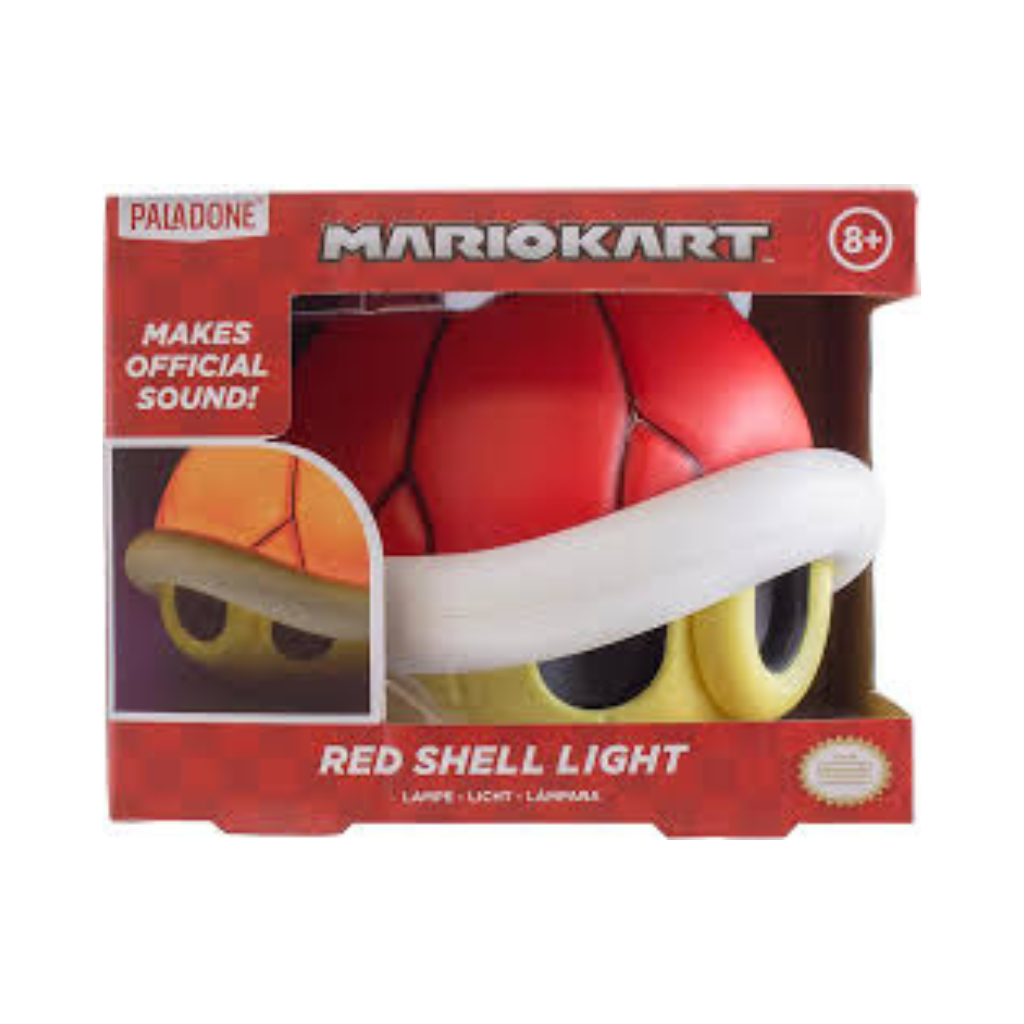 Paladone Mariokart Red Shell Lampara