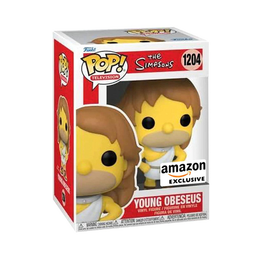 Young Obeseus 1204 The Simpsons Funko Pop! Television Amazon Exclusive