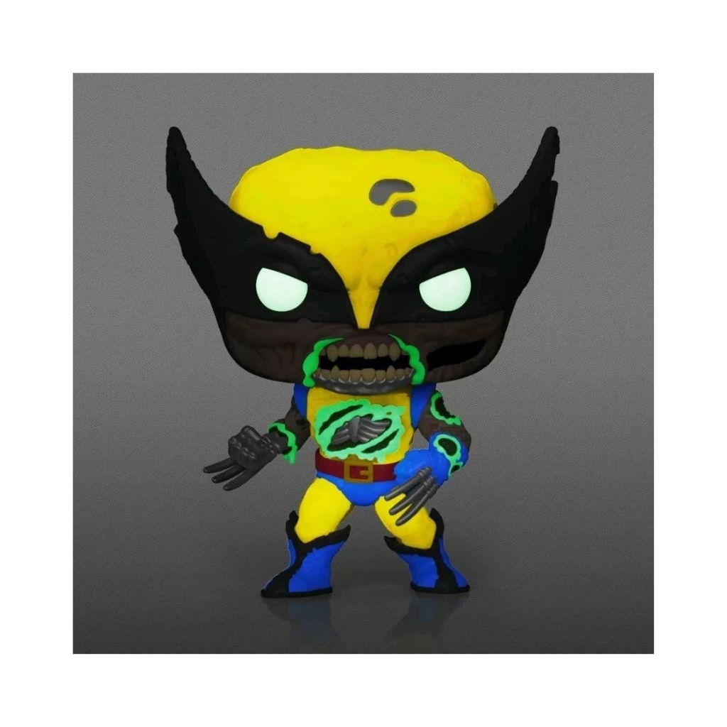 Funko Pop!Marvel Zombies Zombie Wolverine 662 GITD Entertainment Earth