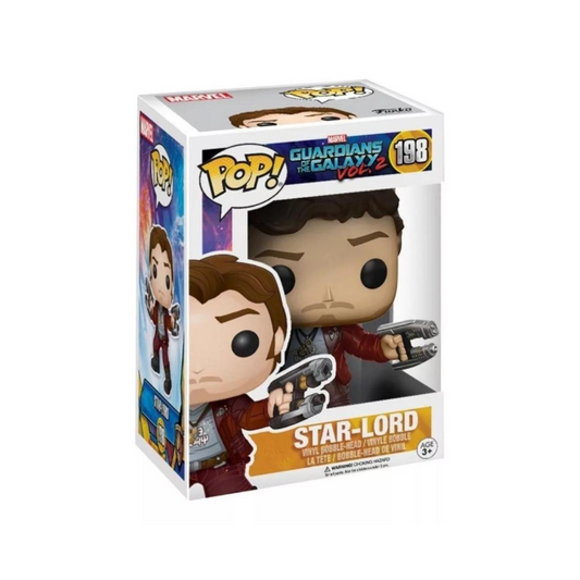 Funko Pop Guardians Of The Galaxy 2 Starlord #198