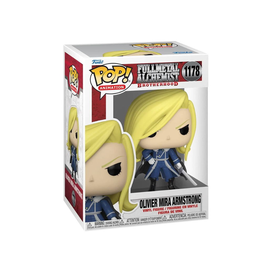 Olivier Mira Armstrong 1178 Fullmetal Alchemist Funko Pop! Animation