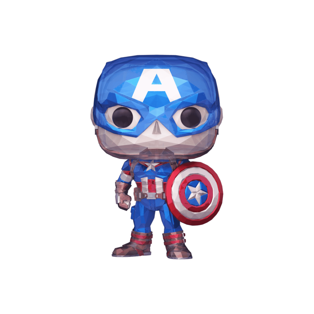 Funko Pop! Marvel Captain America 1268 Disney 100 Exclusive