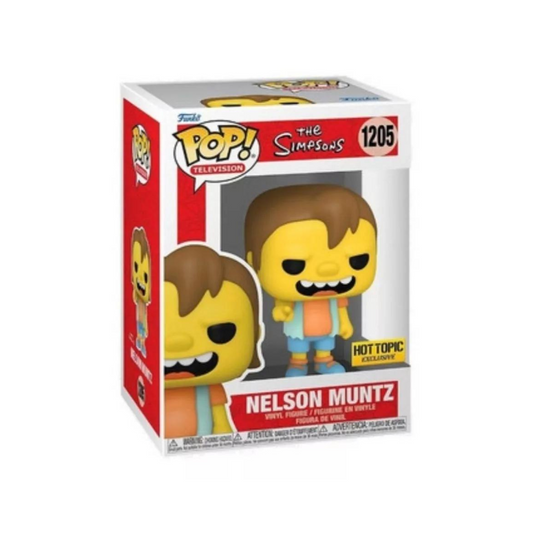 Nelson Muntz #1205 The Simpsons Funko Pop! Television Hot Topic