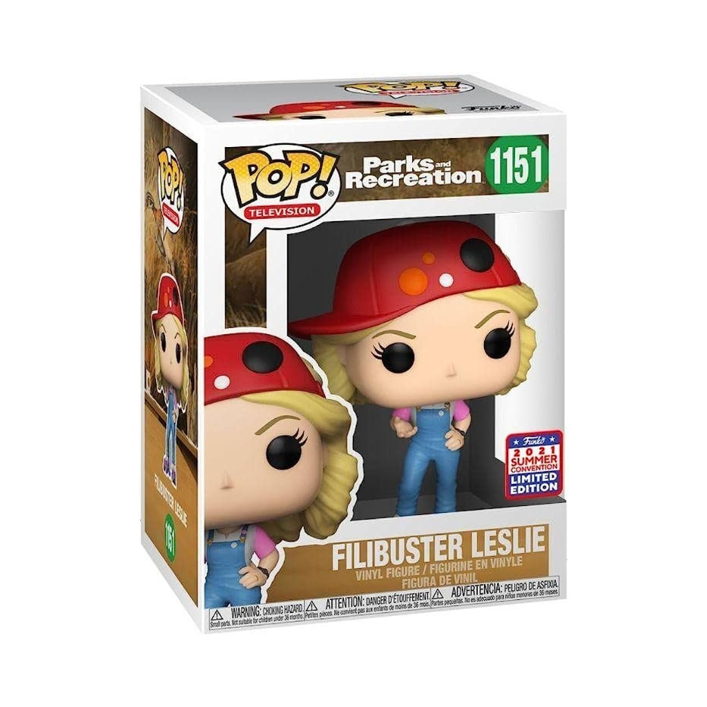 Filibuster Leslie 1151 Parks and Recreation Funko Pop! 2021 Summer Convention