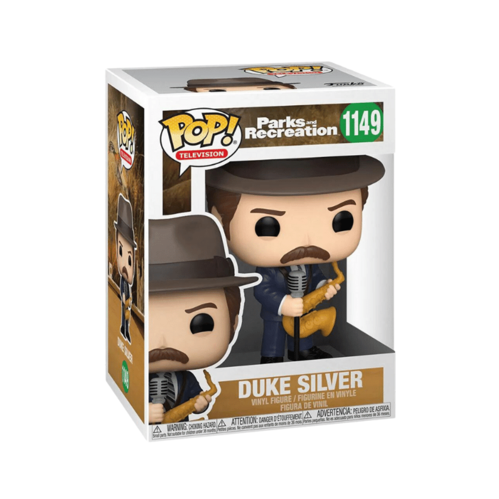 Duke Silver #1149 Parks and Recreation Funko Pop! Television