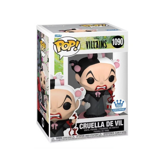 Cruella De Vil 1090 Funko Pop! Villains Exclusive