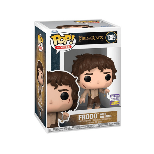 Frodo With The Ring 1389 The Lord Of The Rings Funko Pop! Movies SC 2023
