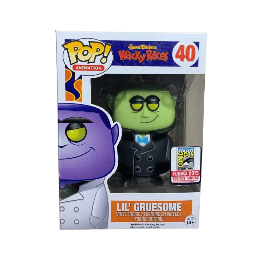 Hanna Barbera Wacky Races Lil' Gruesome 40 Funko Pop! Animation Comic Con 2015 Limited Edition