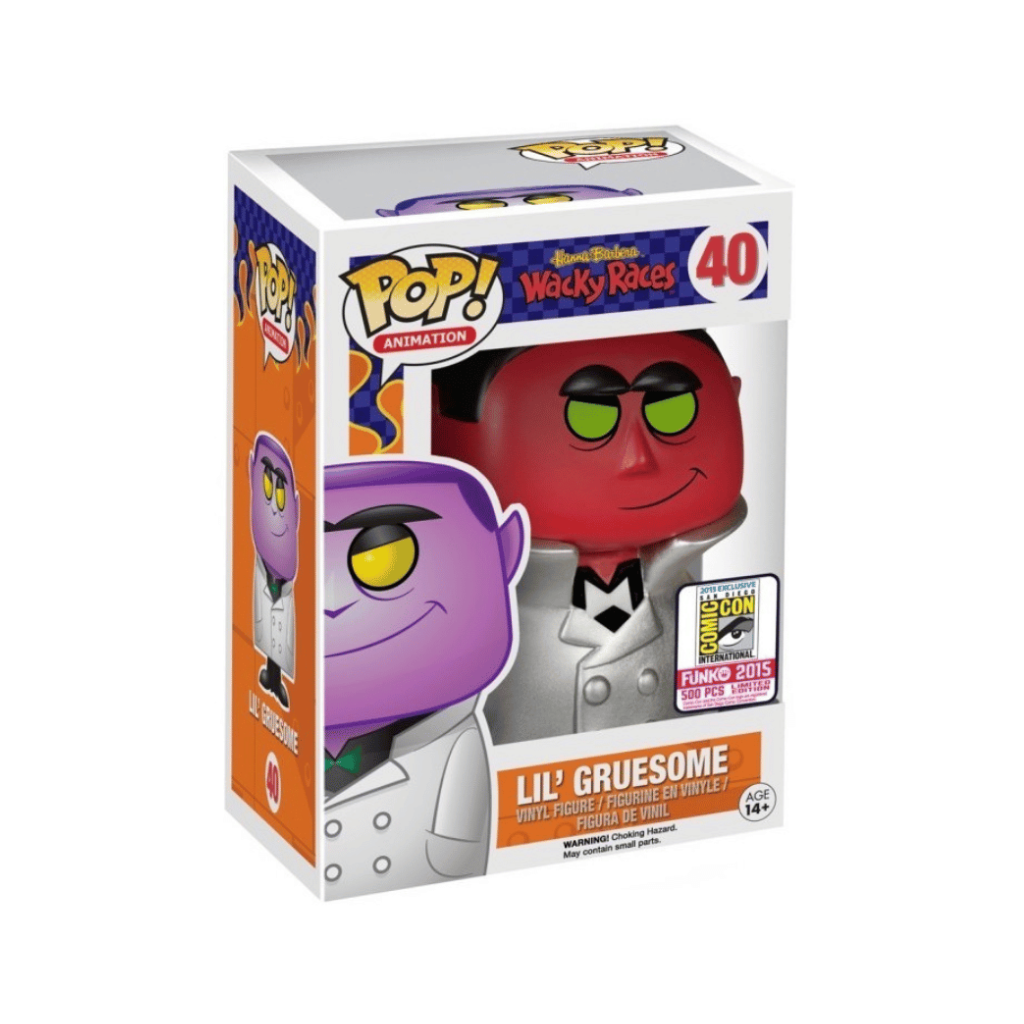 Hanna Barbera Wacky Races Lil' Gruesome 40 Funko Pop! Animation Comic Con 2015 Limited Edition