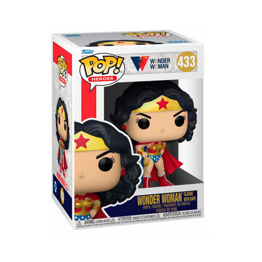 Funko Pop! Wonder Woman Classic With Cape #433