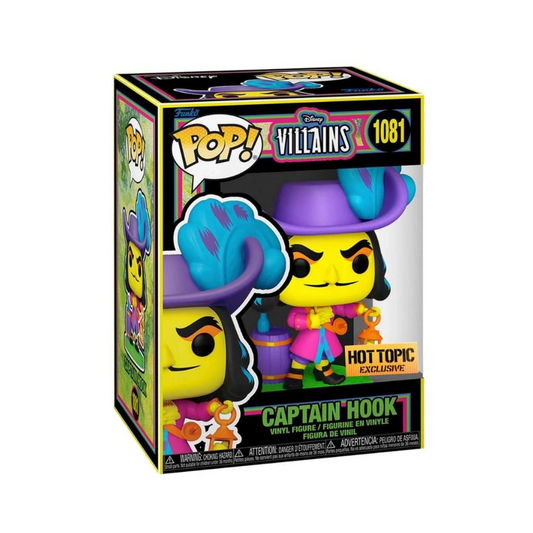 Villains Captain Hook 1081 Funko Pop! Disney Hot Topic Exclusive