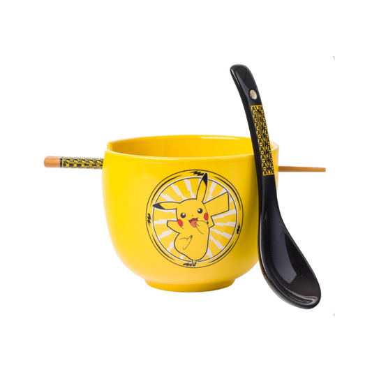 Silver Buffalo Ramen Bowl Pikachu