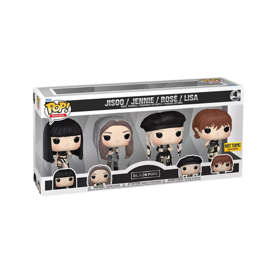 Funko Pop! Rocks BlackPink 4 Pack Hot Topic Exclusive