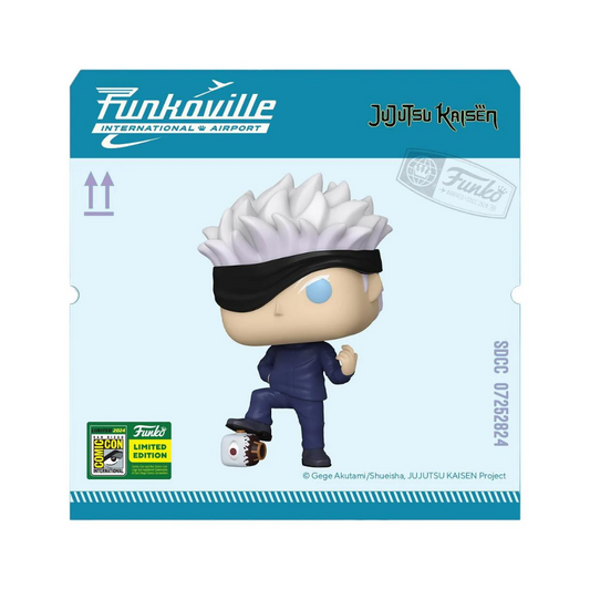 Funko Pop! Satoru Gojo with Defeated Jogo SDCC 2024