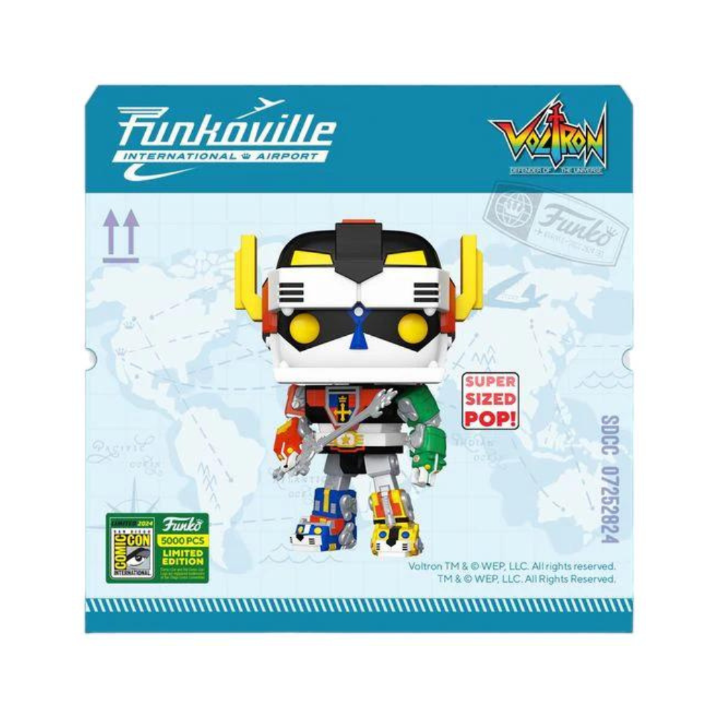 Funko Pop! Super Voltron with Blazing Sword SDCC 2024