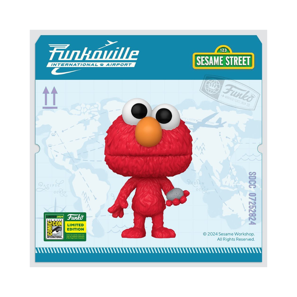 Funko Pop! Elmo with Rocco SDCC 2024