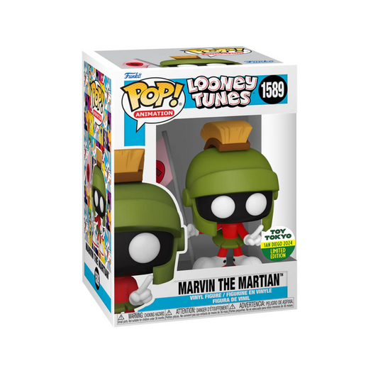 Funko Pop! Marvin the Martian™ with Martian Flag SDCC 2024