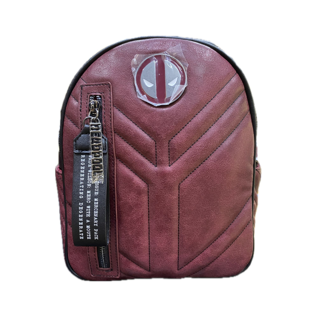 Mini Mochila Deadpool Quilted Emblem