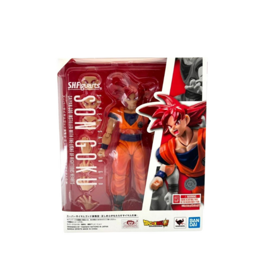 Goku SSJ God Dragon Ball Z S.H. Figuarts