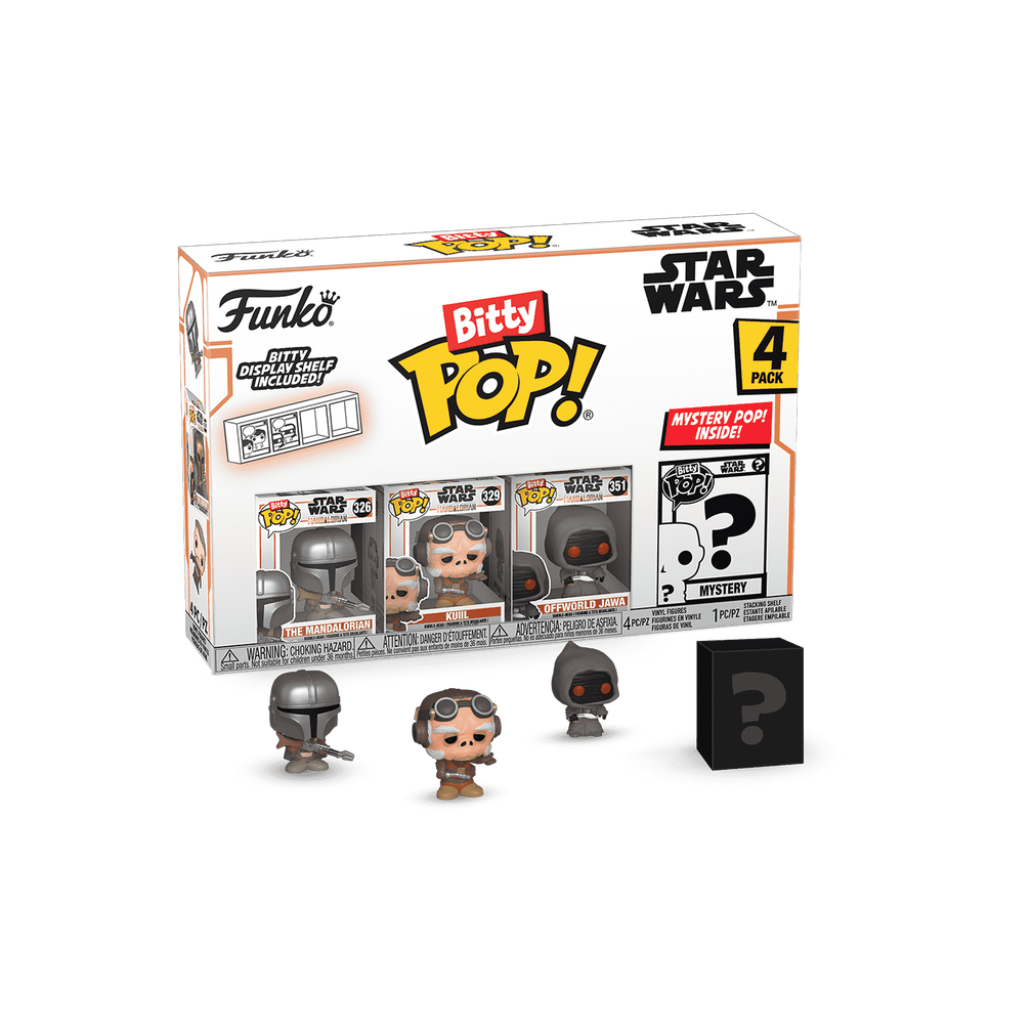 Bitty Pop! Funko Star Wars The Mandalorian 4 Pack