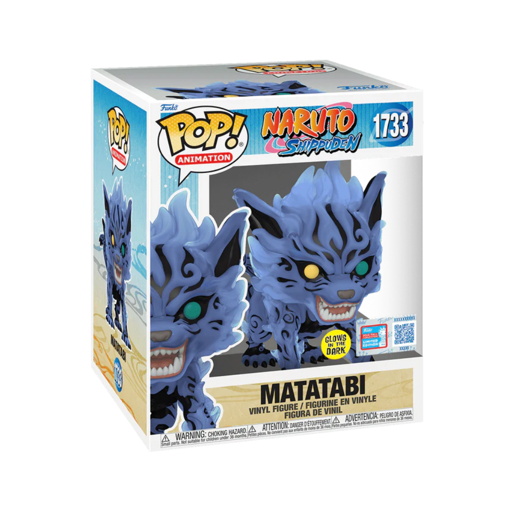 Matatabi 1733 Naruto Shippuden Funko Pop! GITD Fall Convention 2024