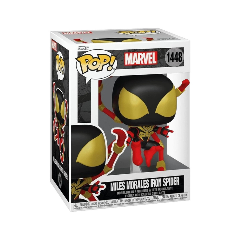 Miles Morales Iron Spider 1448 Funko Pop! Marvel