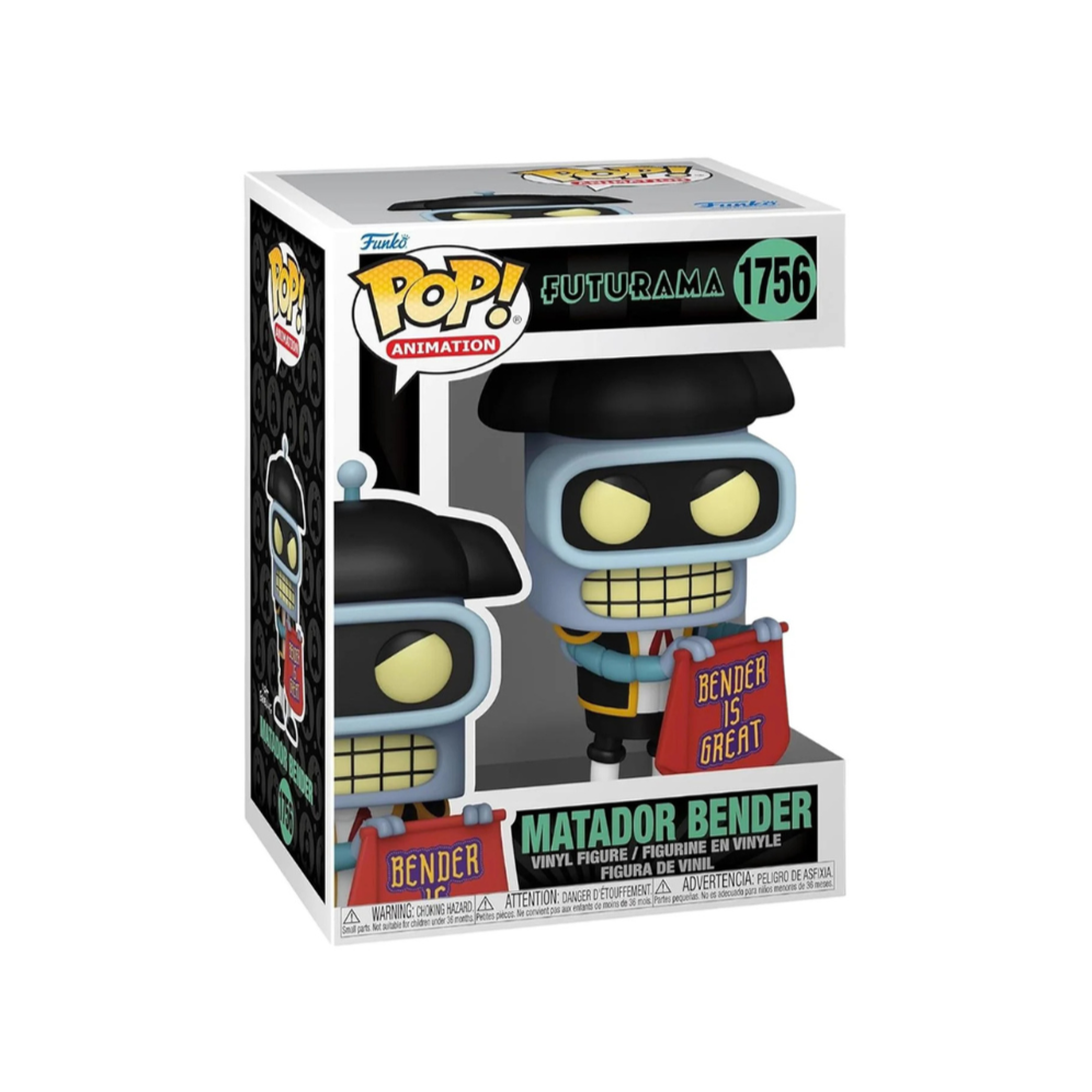 Matador Bender 1756 Futurama Funko Pop! Animation