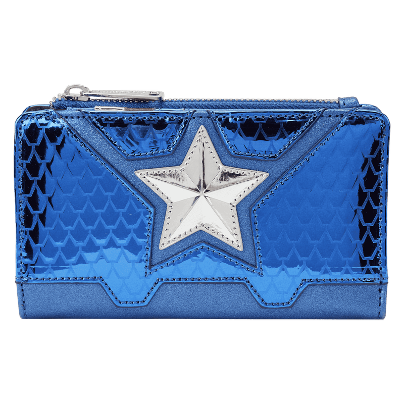 Cartera Metallic Captain America Loungefly