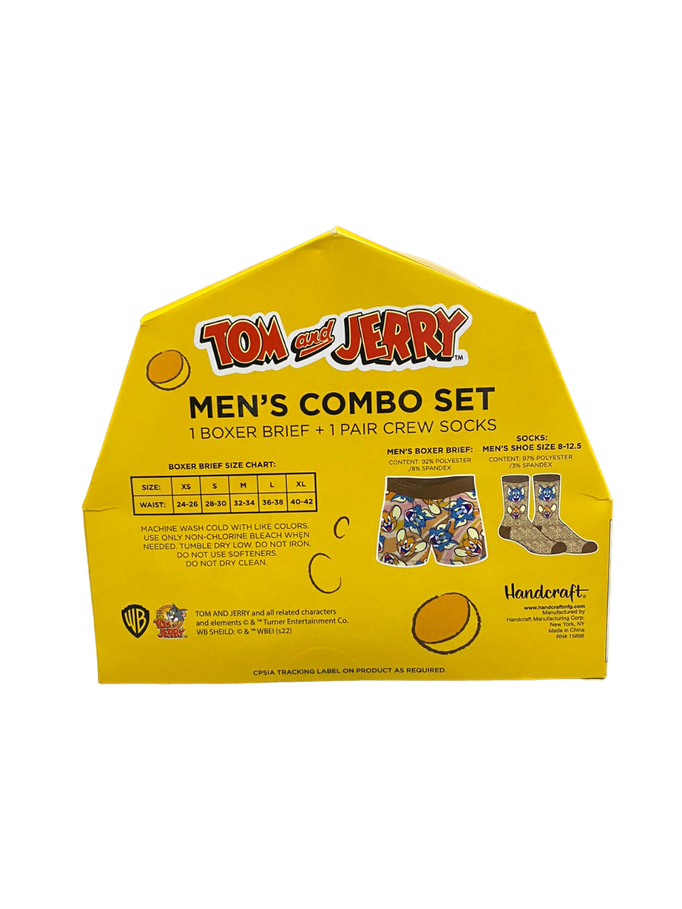 Tom and Jerry Men's Combo Set