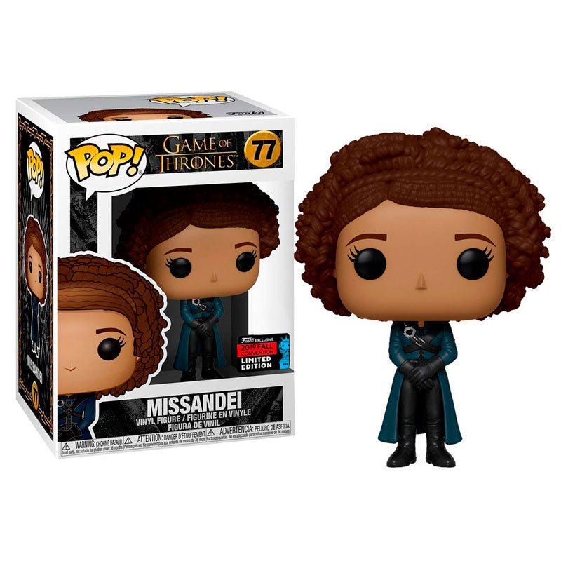 Funko Pop! Game Of Thrones Missandei #77 FC 2019 Limited Edition