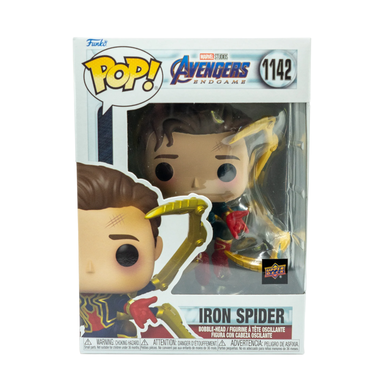 Iron Spider 1142 Marvel Studios Avengers Endgame Funko Pop! Upper D.E.C.K (P)